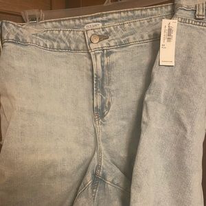 BNWT old navy denim shorts size 22